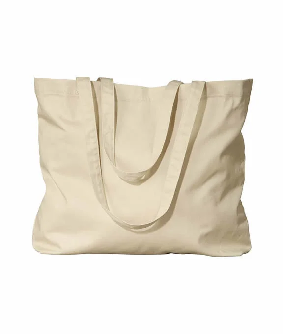 EC8001 - econscious 8 oz. Organic Cotton Large Twill Tote Bag | Oyster