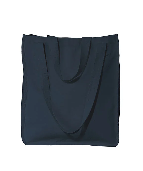 EC8040 - econscious 9 oz. Organic Cotton Canvas Market Tote Bag | Navy