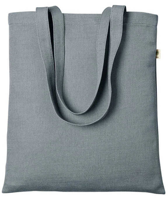 EC8060 - econscious 6.8 oz. Hemp Simplicity Tote Bag | Charcoal