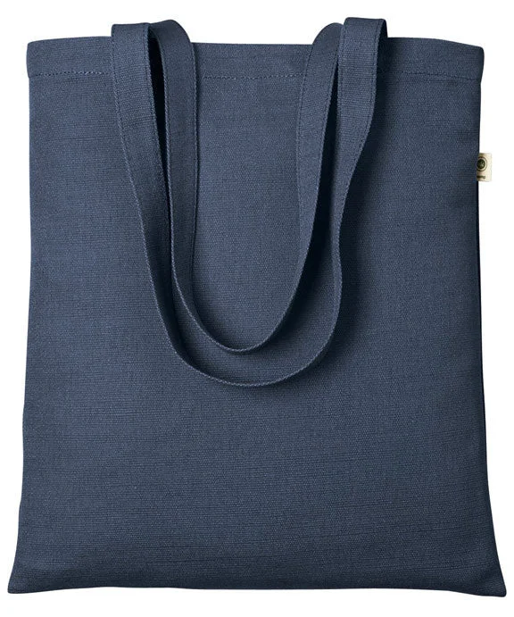 EC8060 - econscious 6.8 oz. Hemp Simplicity Tote Bag | Navy