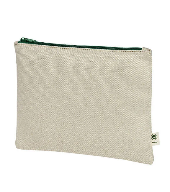 EC8402 - Econscious Hemp Pouch | Natural/Kelly