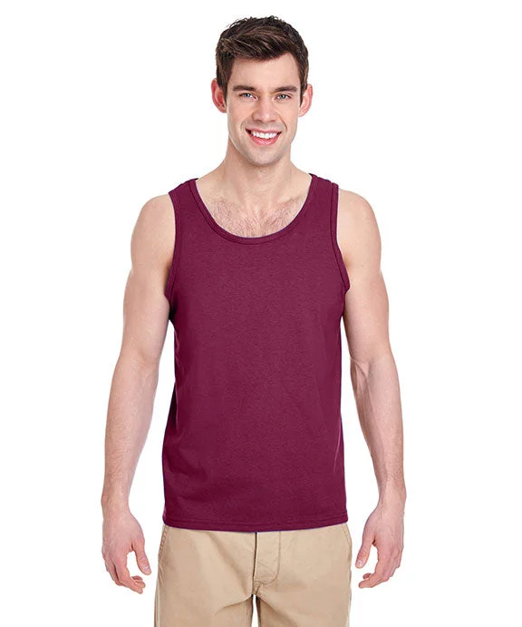 G520 - Gildan Adult Heavy Cotton 5.3 oz. Tank Top | Maroon