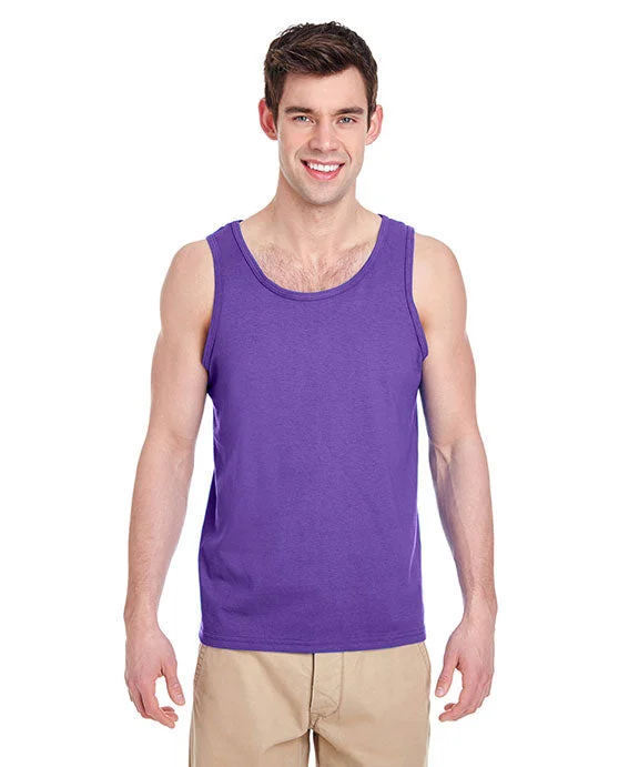 G520 - Gildan Adult Heavy Cotton 5.3 oz. Tank Top | Purple