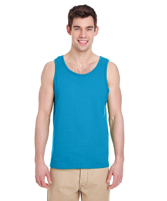 G520 - Gildan Adult Heavy Cotton 5.3 oz. Tank Top | Sapphire