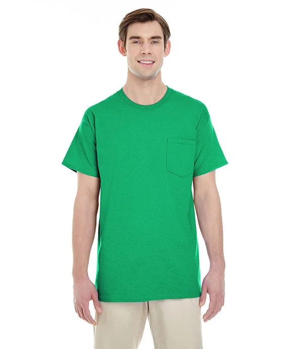 G530 - Gildan Adult Heavy Cotton 5.3 oz. Pocket T-Shirt | Irish Green