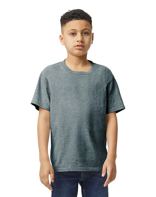 G640B - Gildan Youth Softstyle T-Shirt | Dark Heather