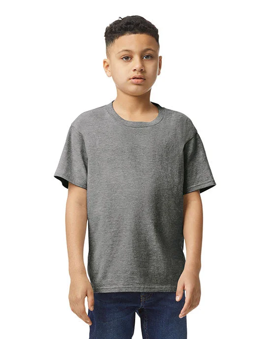 G640B - Gildan Youth Softstyle T-Shirt | Graphite Heather