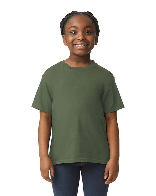 G640B - Gildan Youth Softstyle T-Shirt | Military Green