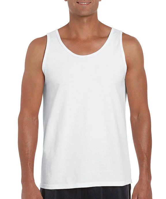 G642 - Gildan Mens Softstyle® Tank Top | White