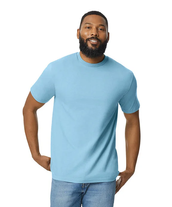 G650 - Gildan Unisex Softstyle Midweight T-Shirt | Light Blue