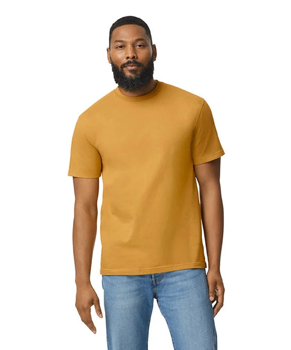 G650 - Gildan Unisex Softstyle Midweight T-Shirt | Mustard