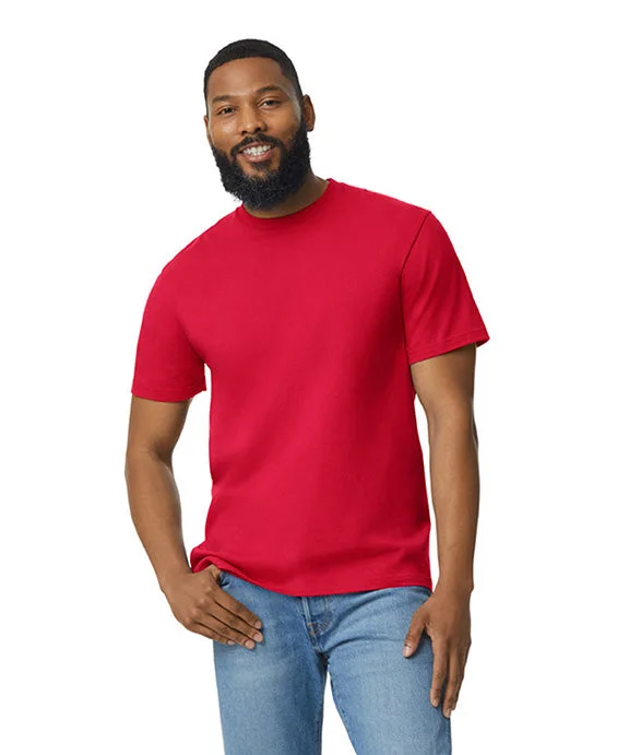 G650 - Gildan Unisex Softstyle Midweight T-Shirt | Red