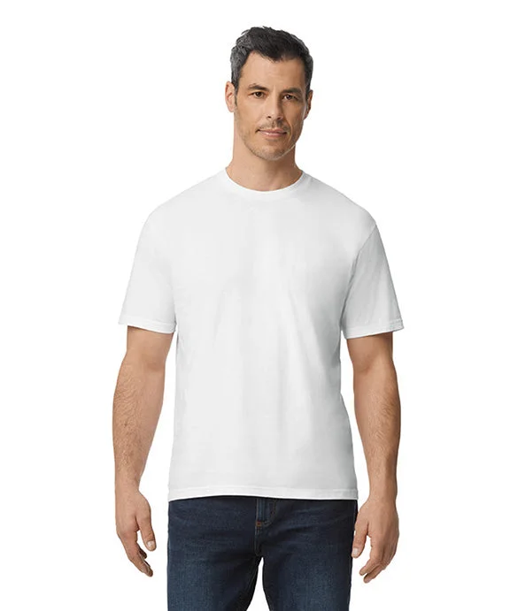 G650 - Gildan Unisex Softstyle Midweight T-Shirt | White