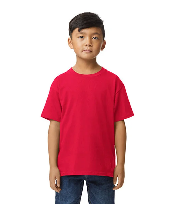 G650B - Gildan Youth Softstyle Midweight T-Shirt | Red