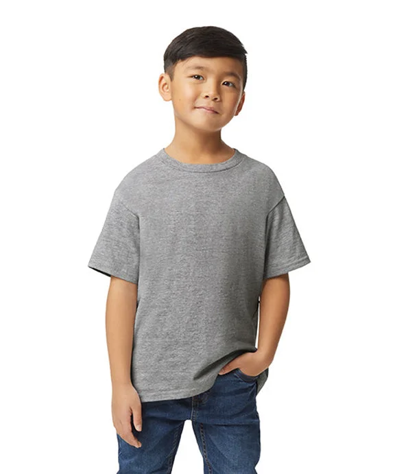 G650B - Gildan Youth Softstyle Midweight T-Shirt | Rs Sport Grey