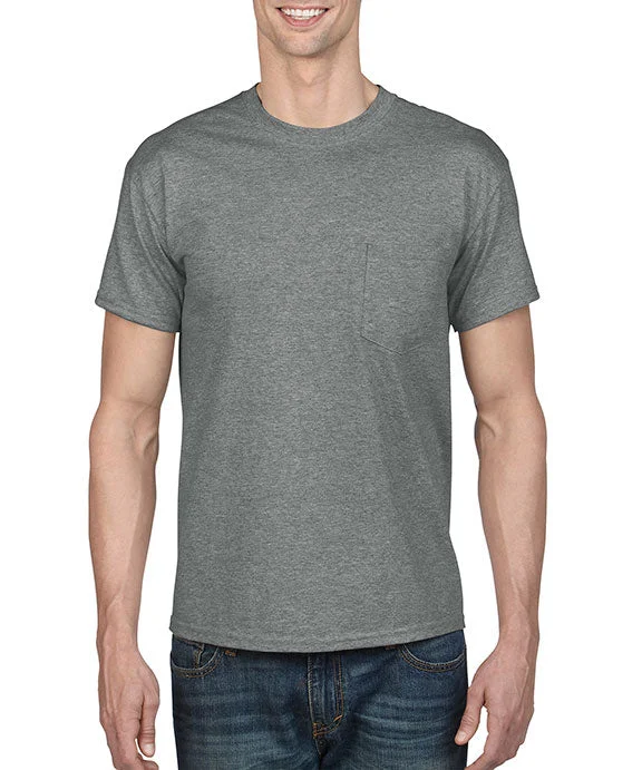 G8300 - Gildan DryBlend® Adult T-Shirt with Pocket | Graphite Heather