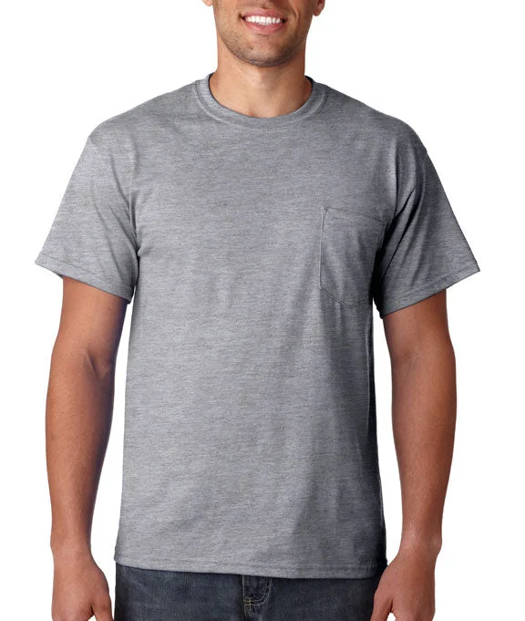 G8300 - Gildan DryBlend® Adult T-Shirt with Pocket | Sport Grey