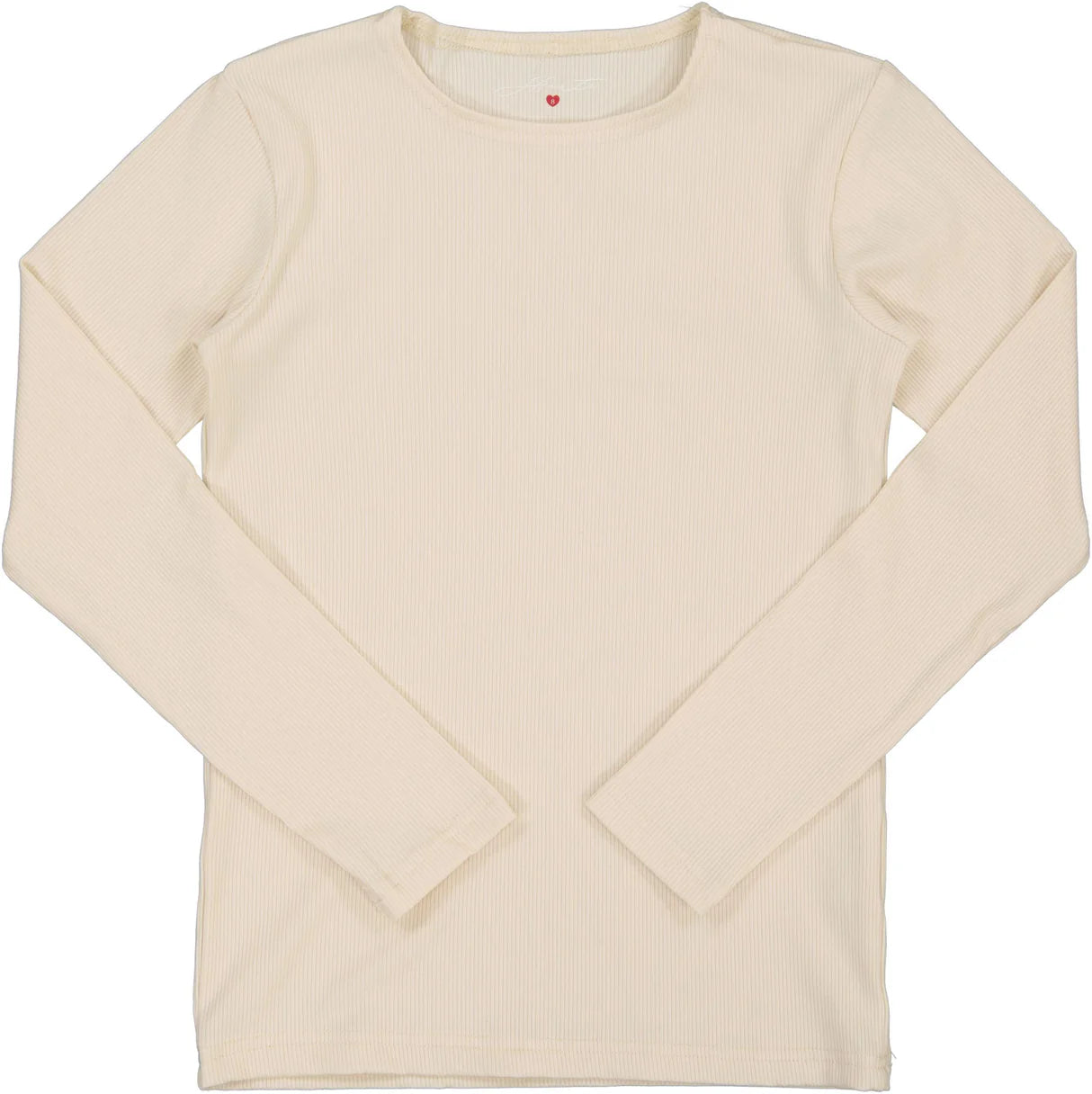 Harti Shells Off White Ribbed Long Sleeves